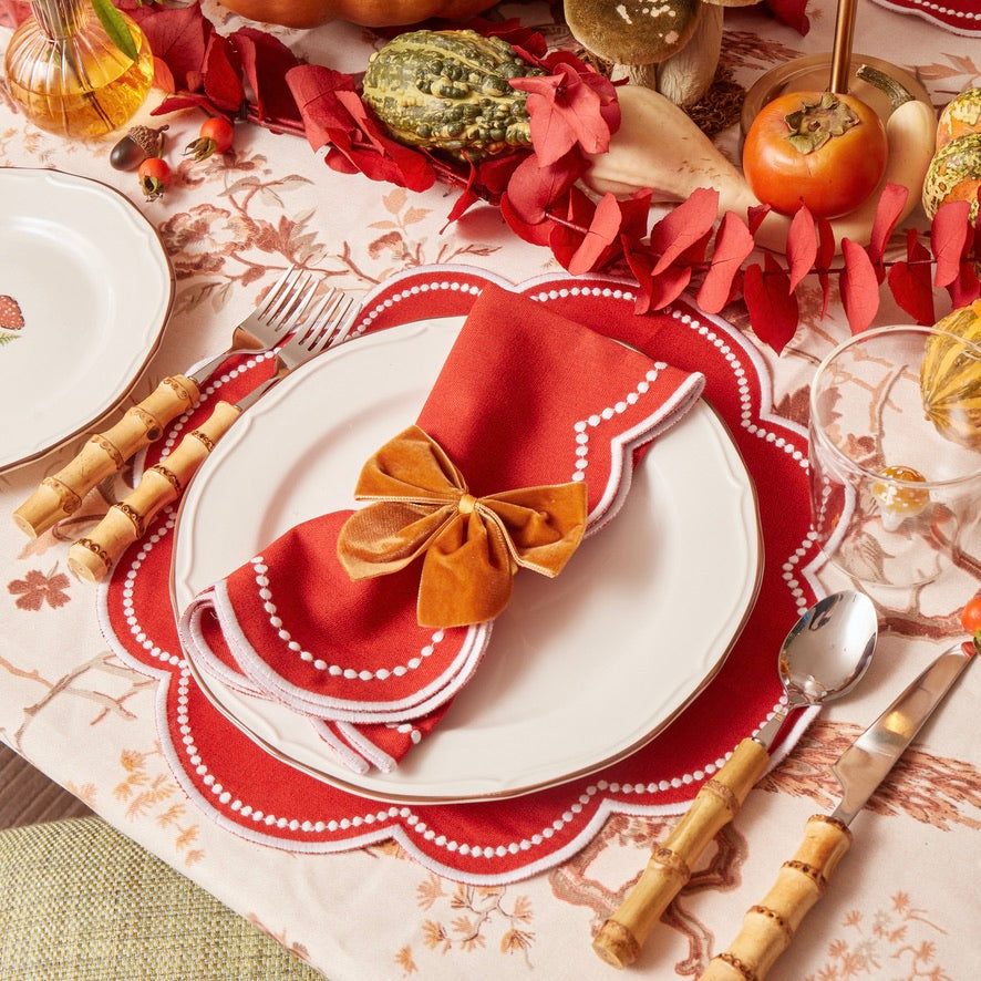 Orlando Cinnamon Orange Napkins (Set of 4)