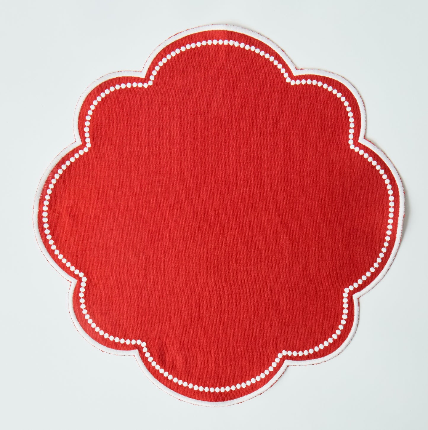 Orlando Cinnamon Orange Circle Placemat (Set of 4)