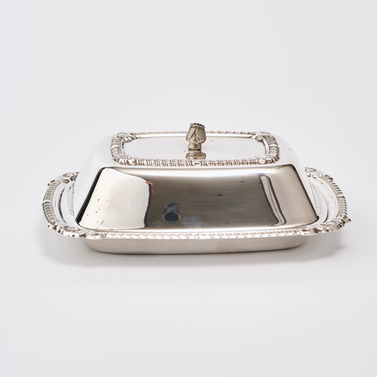 Silver Plated Butter Dish