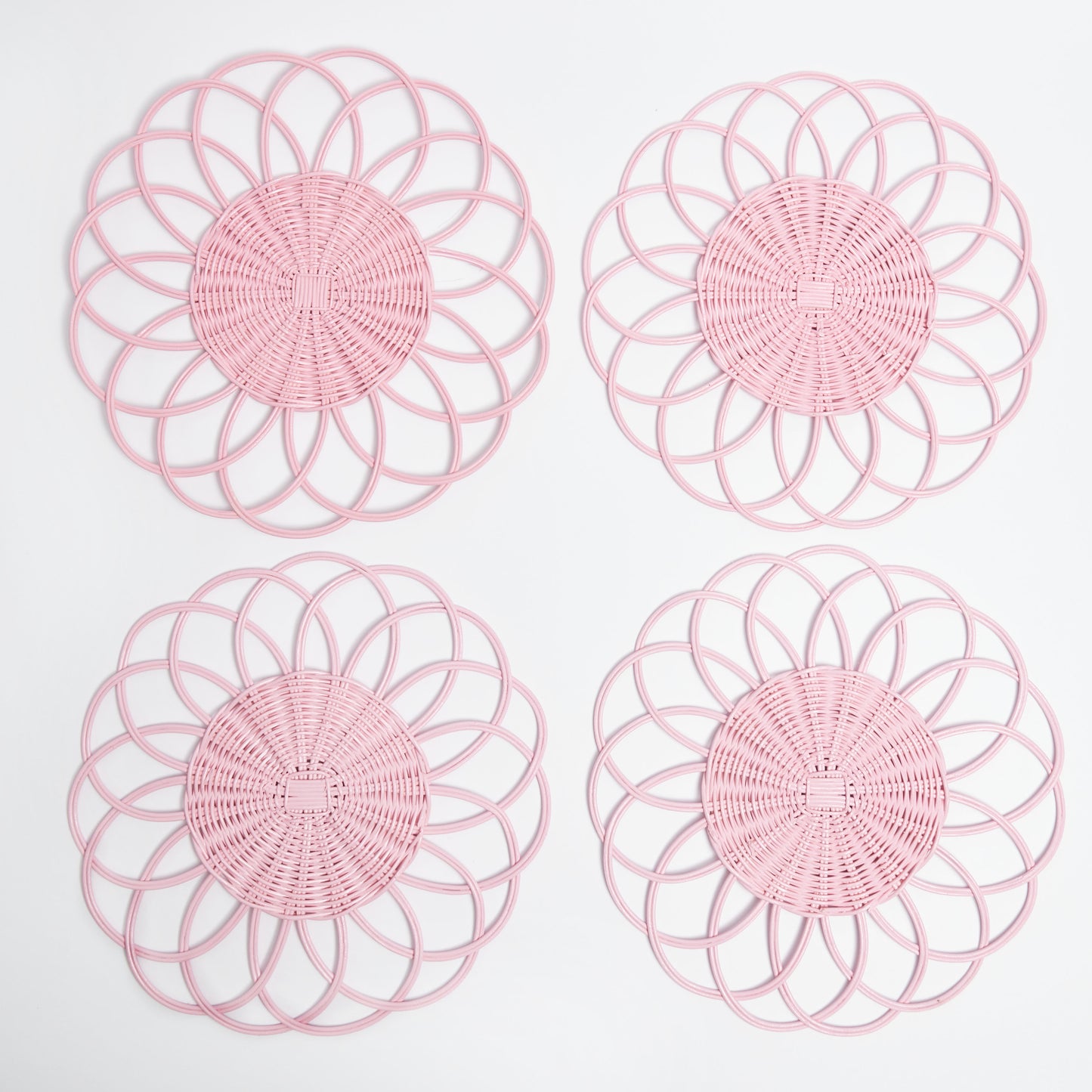 Pink Cabana Placemats (Set of 4)