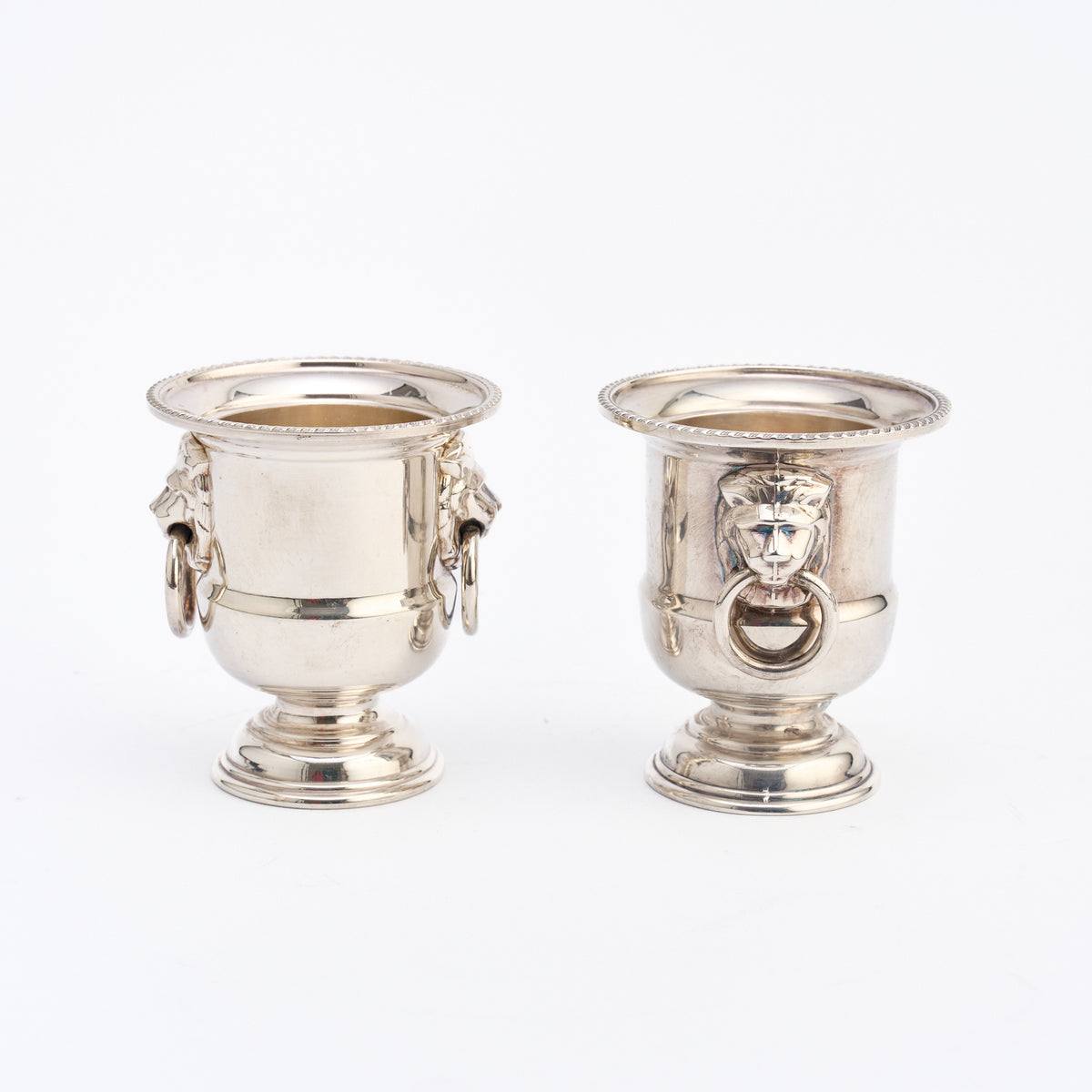 Silver Plated Table Decorations - Set of 2