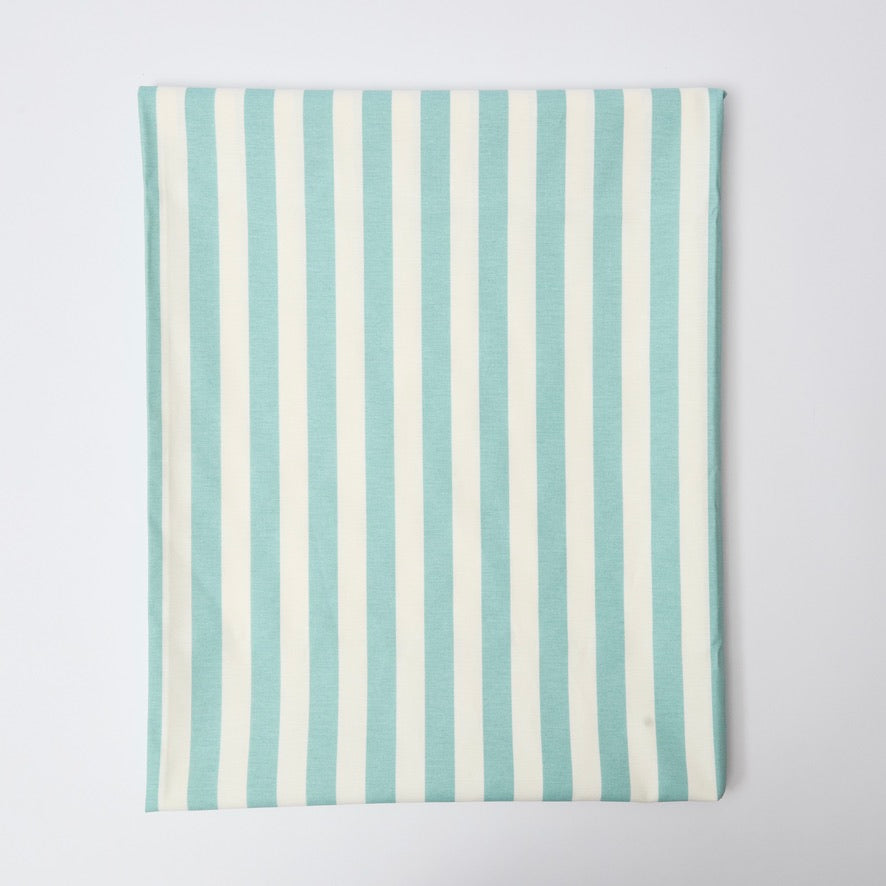 Blue and White Stripe Tablecloth