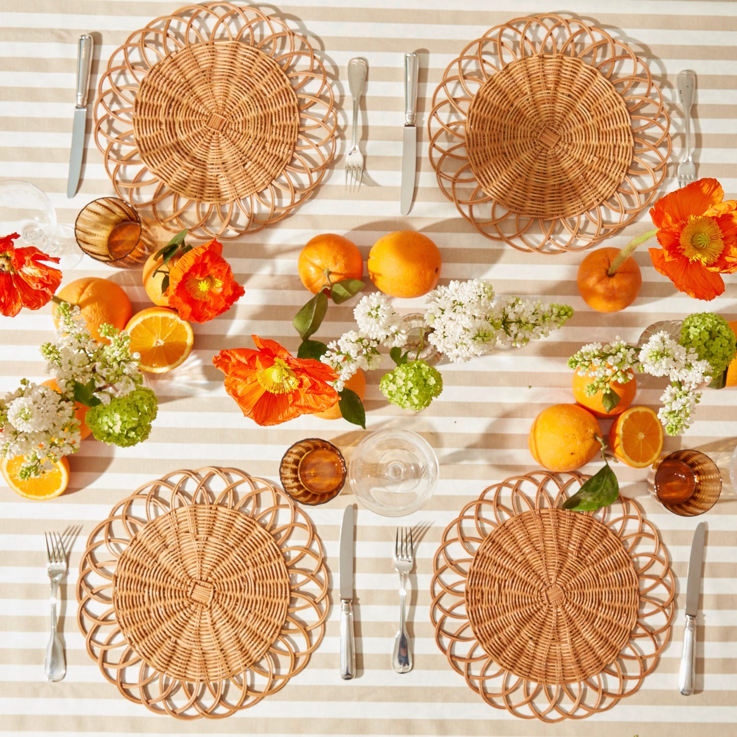 Natural Cabana Placemats (Set of 4)