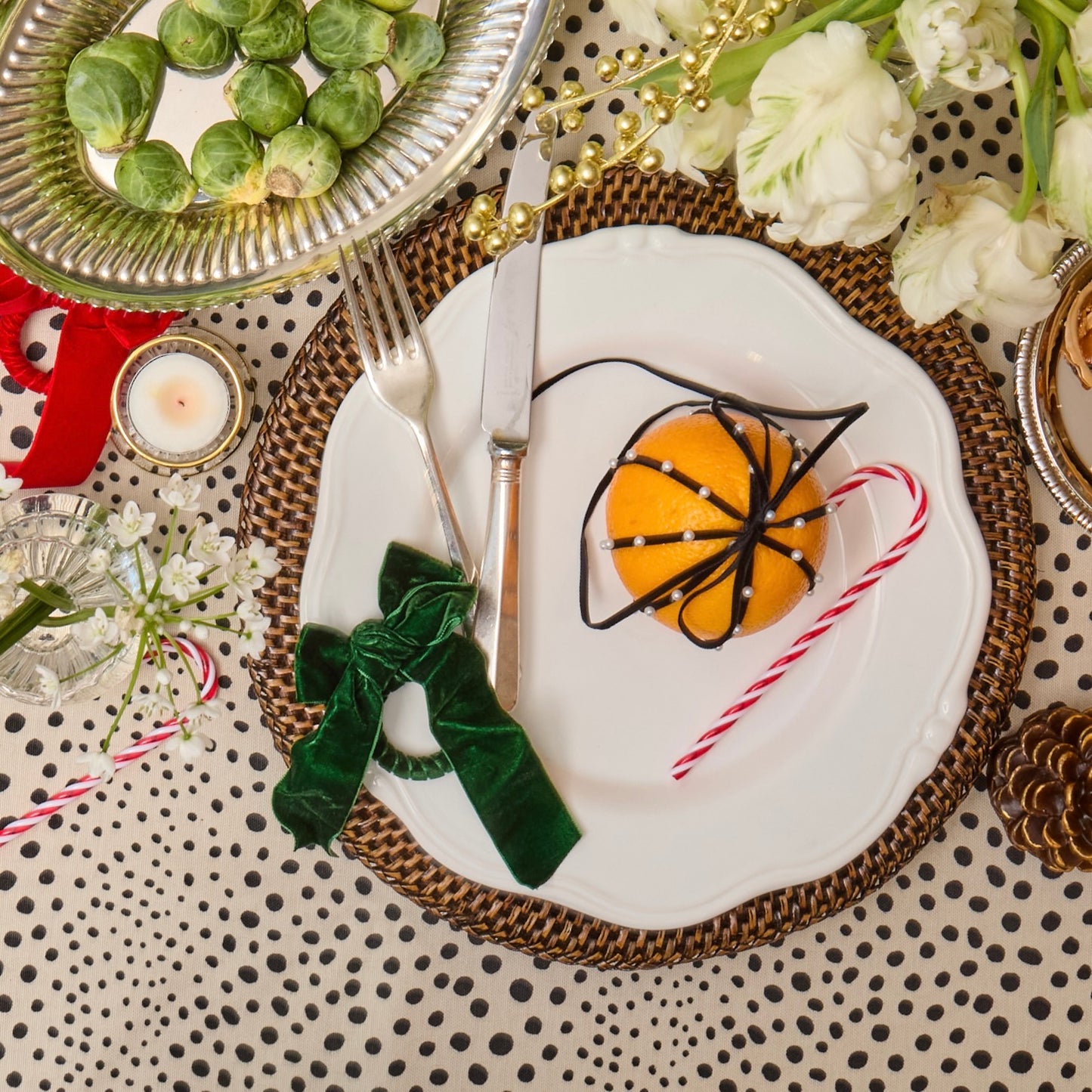 The Dalmatian Tablecloth