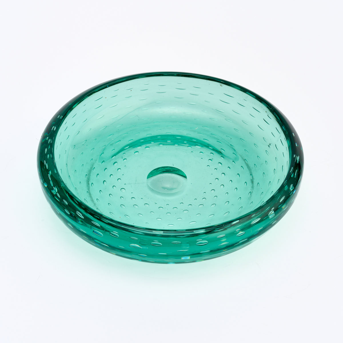 Large Green Murano Bowl