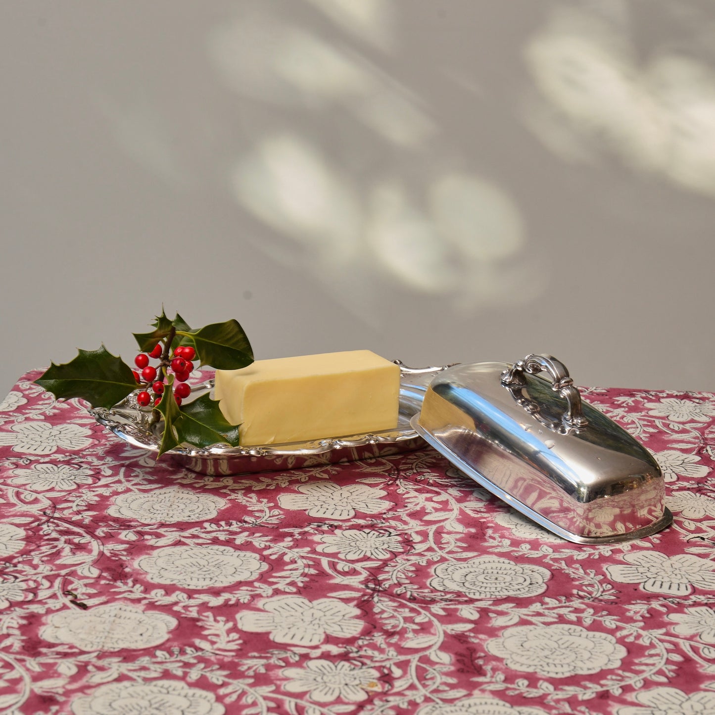 Silver Plated Butter Dish