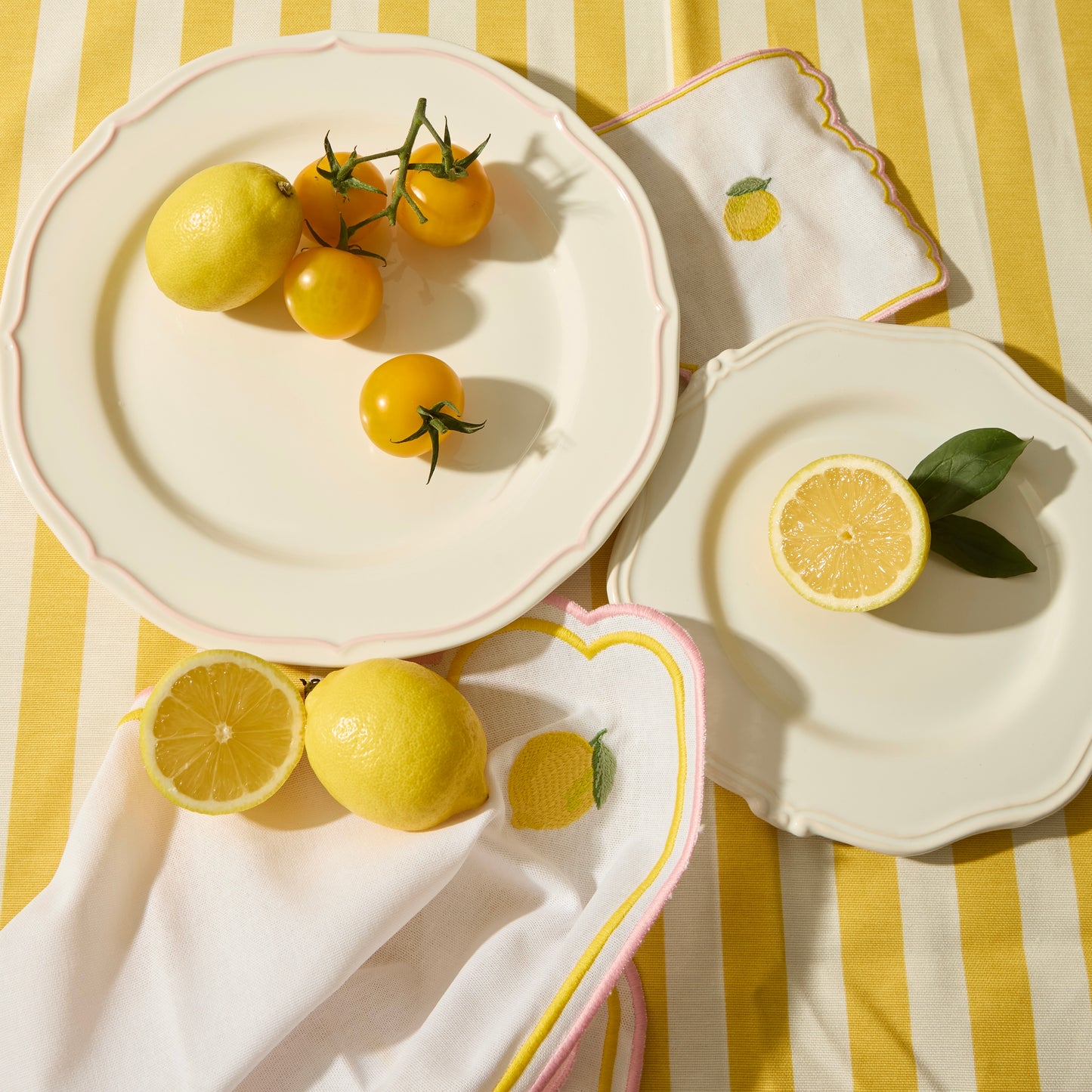 Sicilian Lemon Placemats (Set of 4)