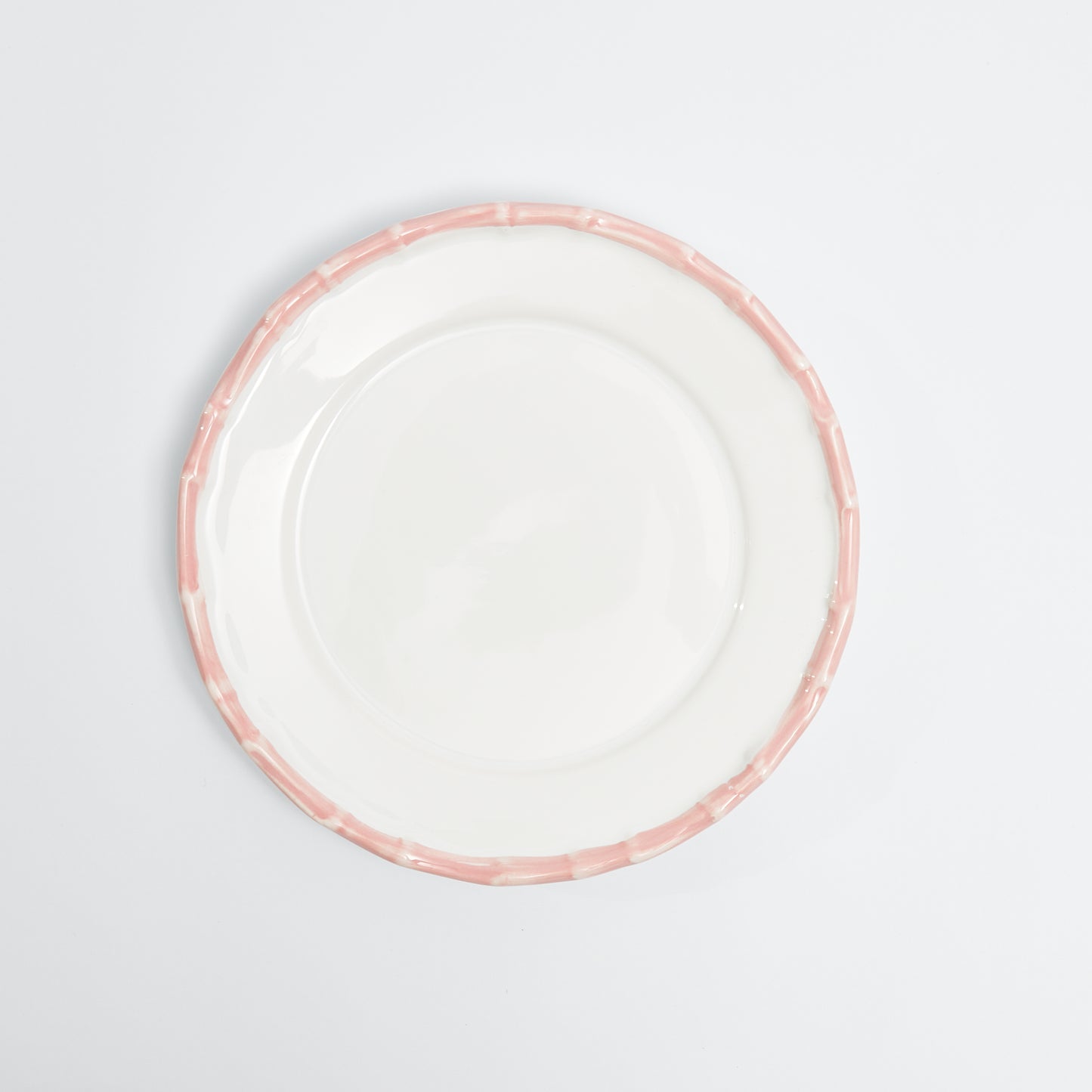 Small Pink Bamboo Side Plate (1 piece)