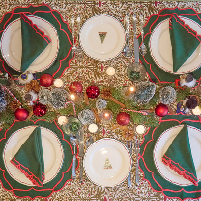 Noel Red & Green Christmas Napkin (Set of 4)