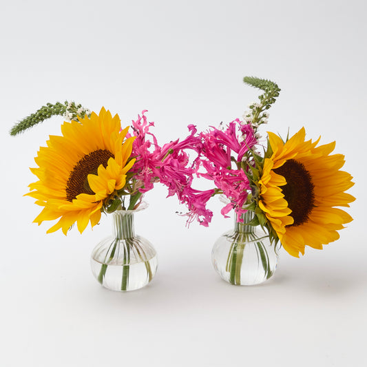 Talita Glass Bud Vase (Set of 2)
