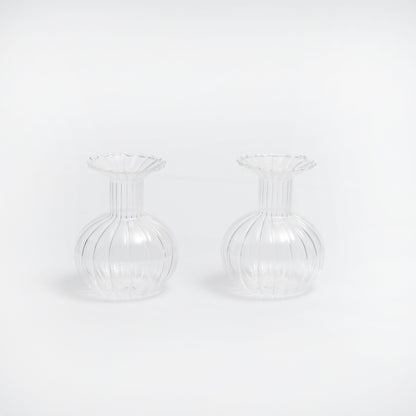 Talita Glass Bud Vase (Set of 2)