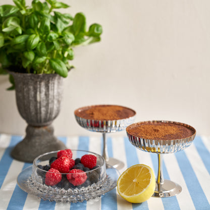 Ribbed Ice Cream Coupe (pair)