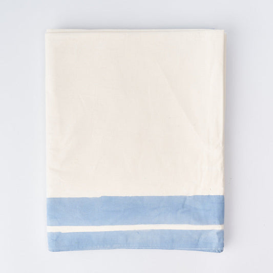 Provence Blue Edged Tablecloth