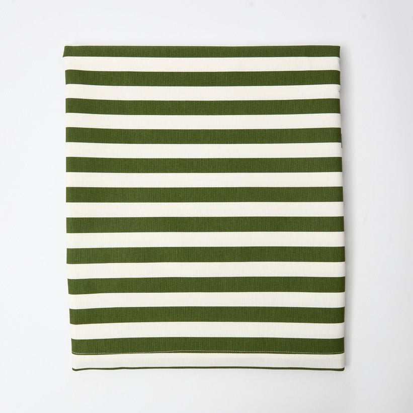 Green Stripe Tablecloth