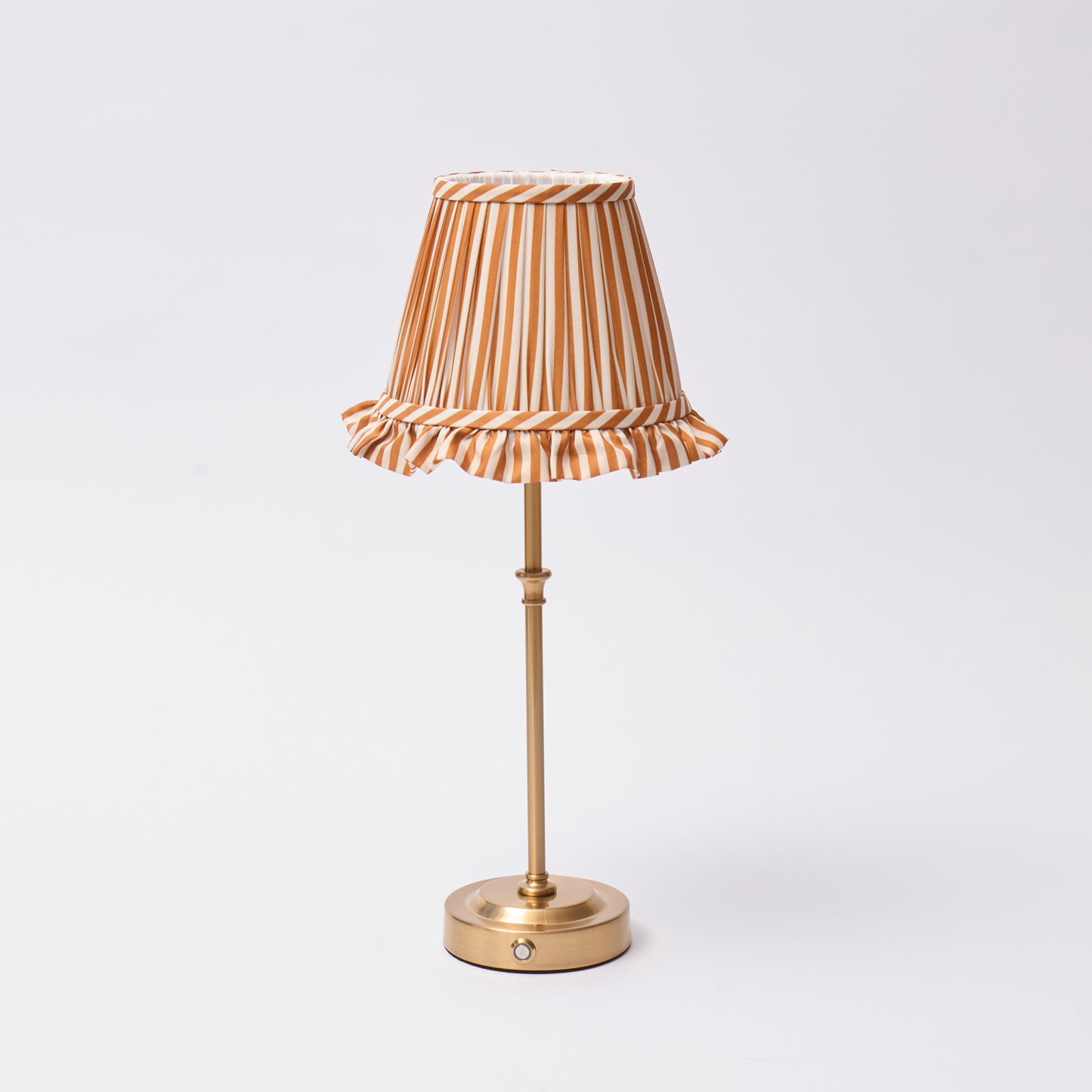 Orange Candy Stripe Lampshade