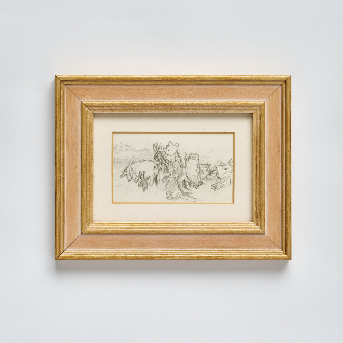 Winne the Pooh and Friends - Framed Print