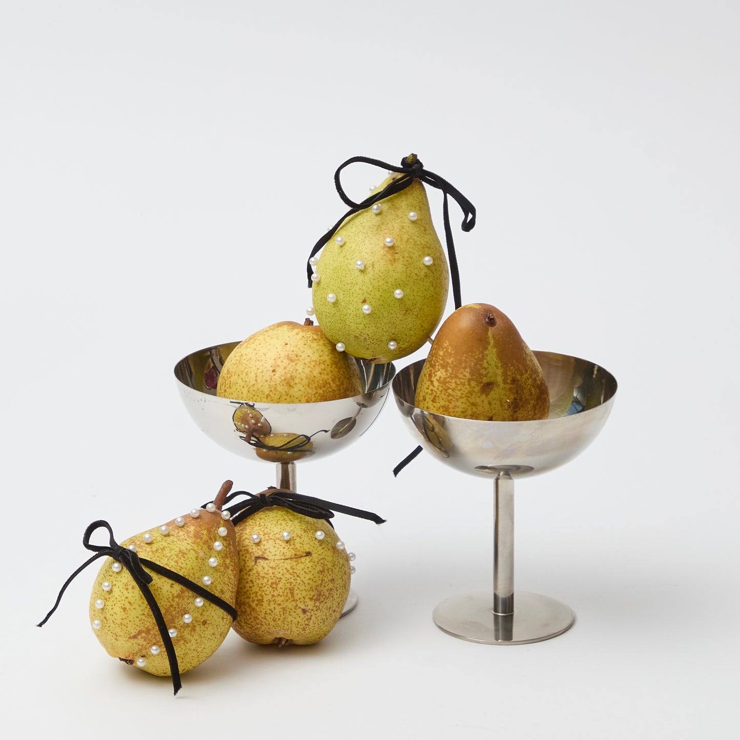 Vintage Style Ice Cream Coupe (Pair)