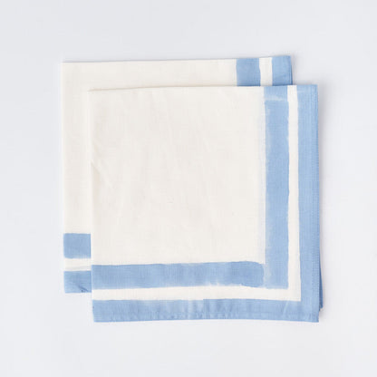 Provence Blue Edged Napkins (set of 4)