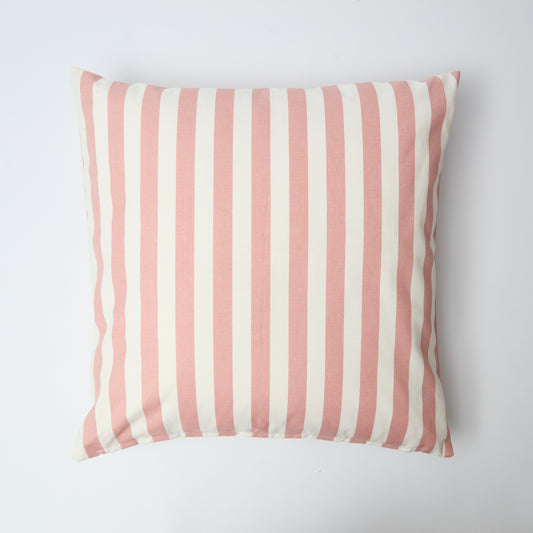 Pink Striped Cushion