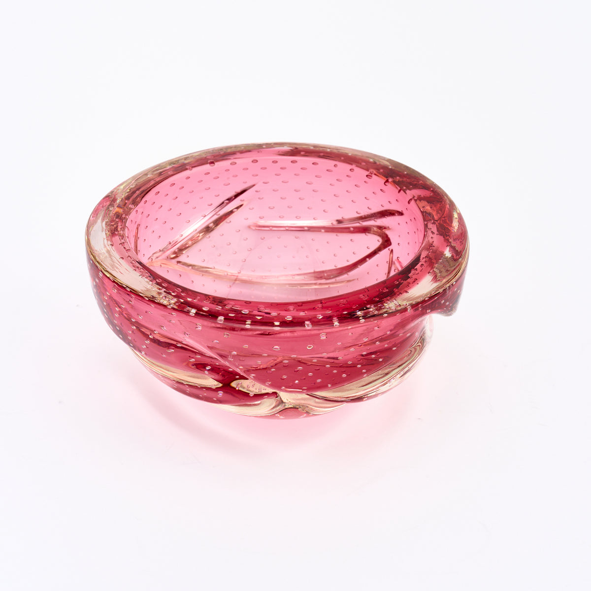 Pink Murano Bowl