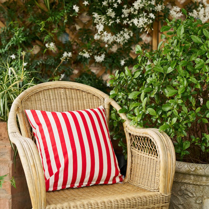 Red Stripe Cushion