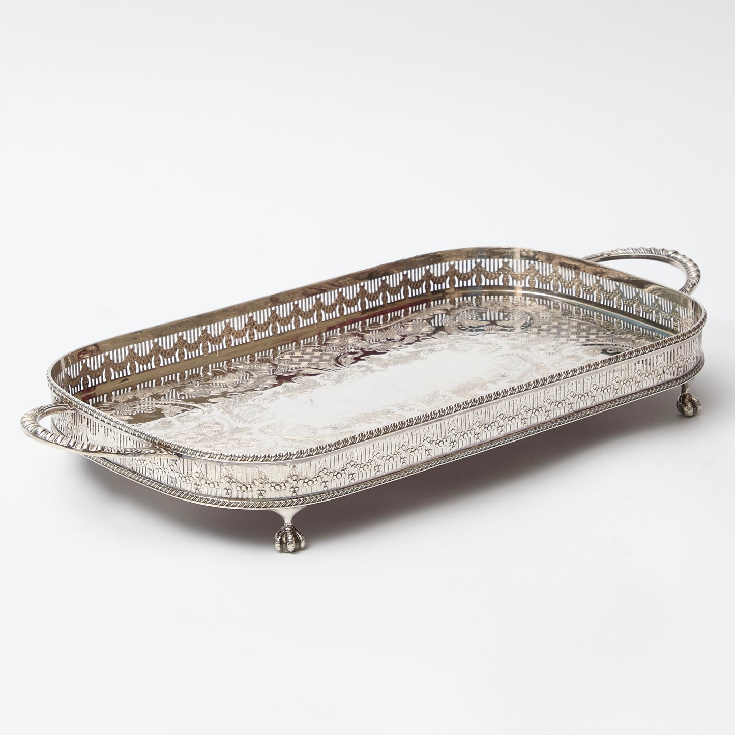 Silver plated Tray