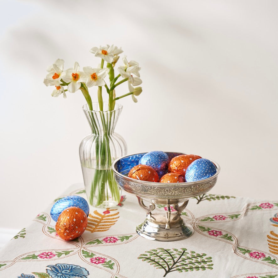 Small Silver Plated Footed Centrepiece