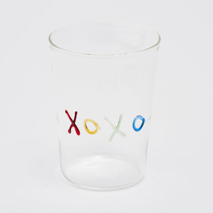 XOXO Glass Tumbler