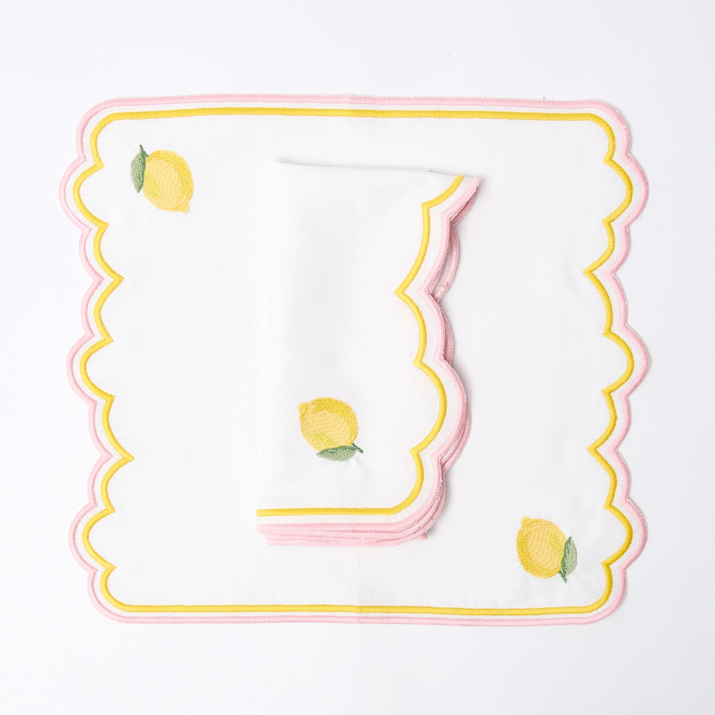 Sicilian Lemon Placemats  (Set of 4)