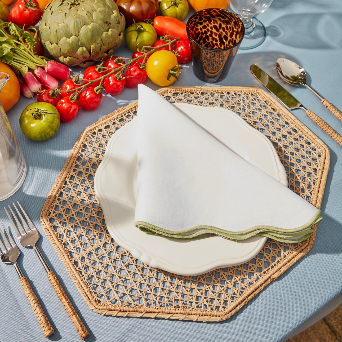 Woven Octagon Placemats (Set of 4)