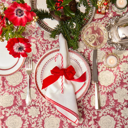 Crimson Rose Tablecloth