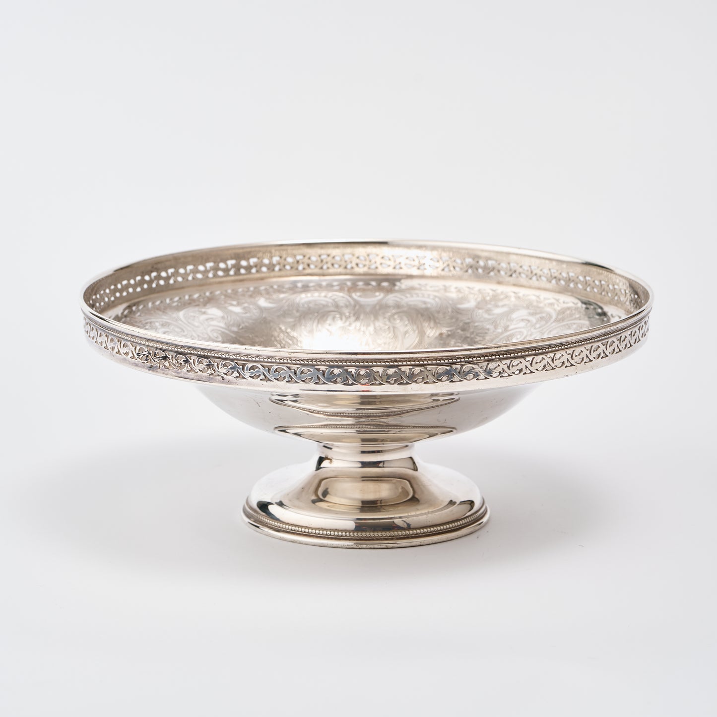 Silver Plated Footed Centrepiece