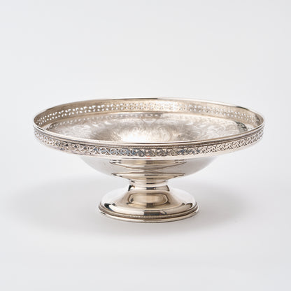 Silver Plated Footed Centrepiece