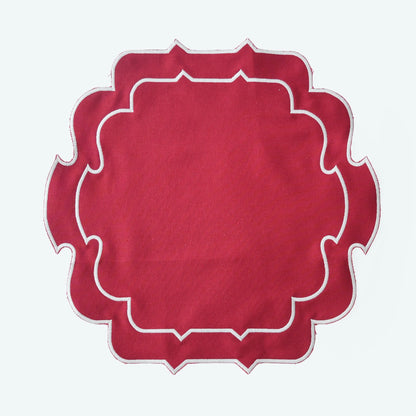 Red Caspar Placemats (set of 4)