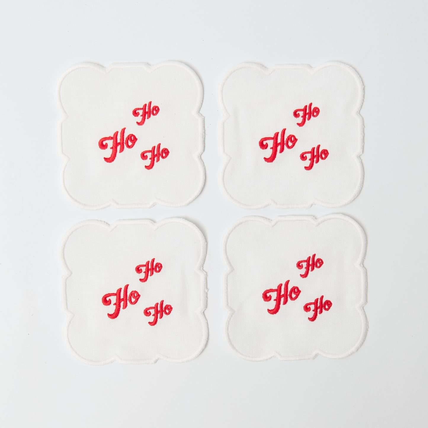 Ho Ho Ho Cocktail Mat (Set of 4)