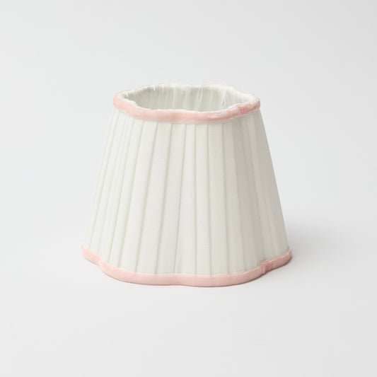 Pink Scallop Lampshade