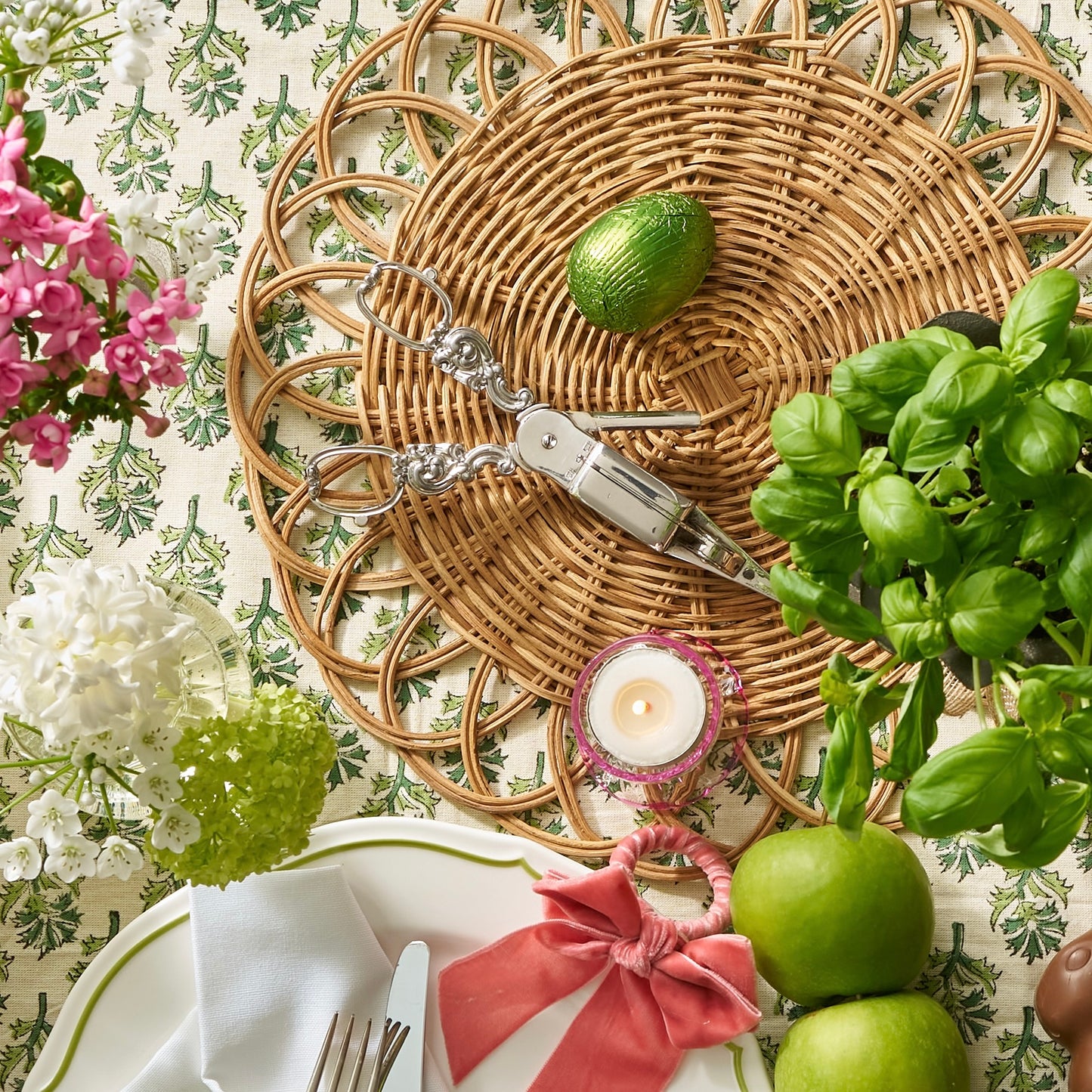 Silver plated Candle Snuffer Scissors