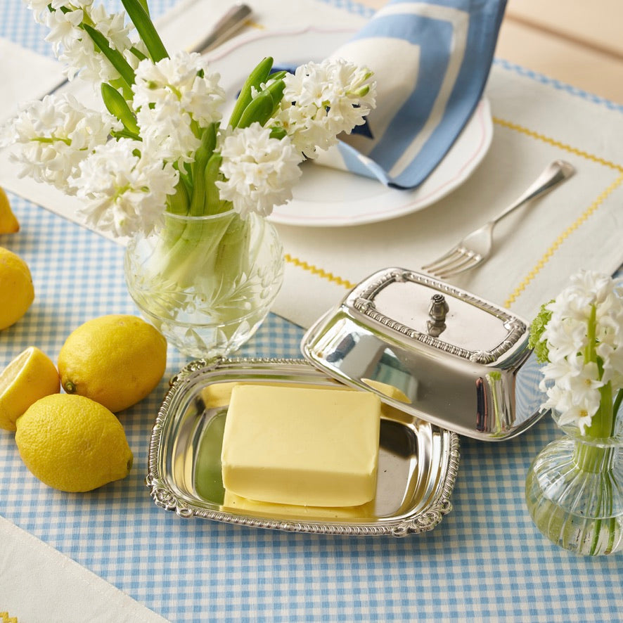 Silver Plated Butter Dish
