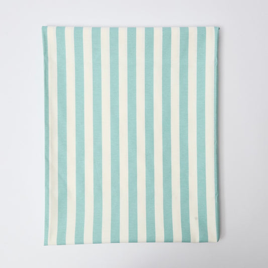 Blue and White Stripe Tablecloth