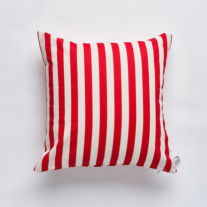 Red Stripe Cushion