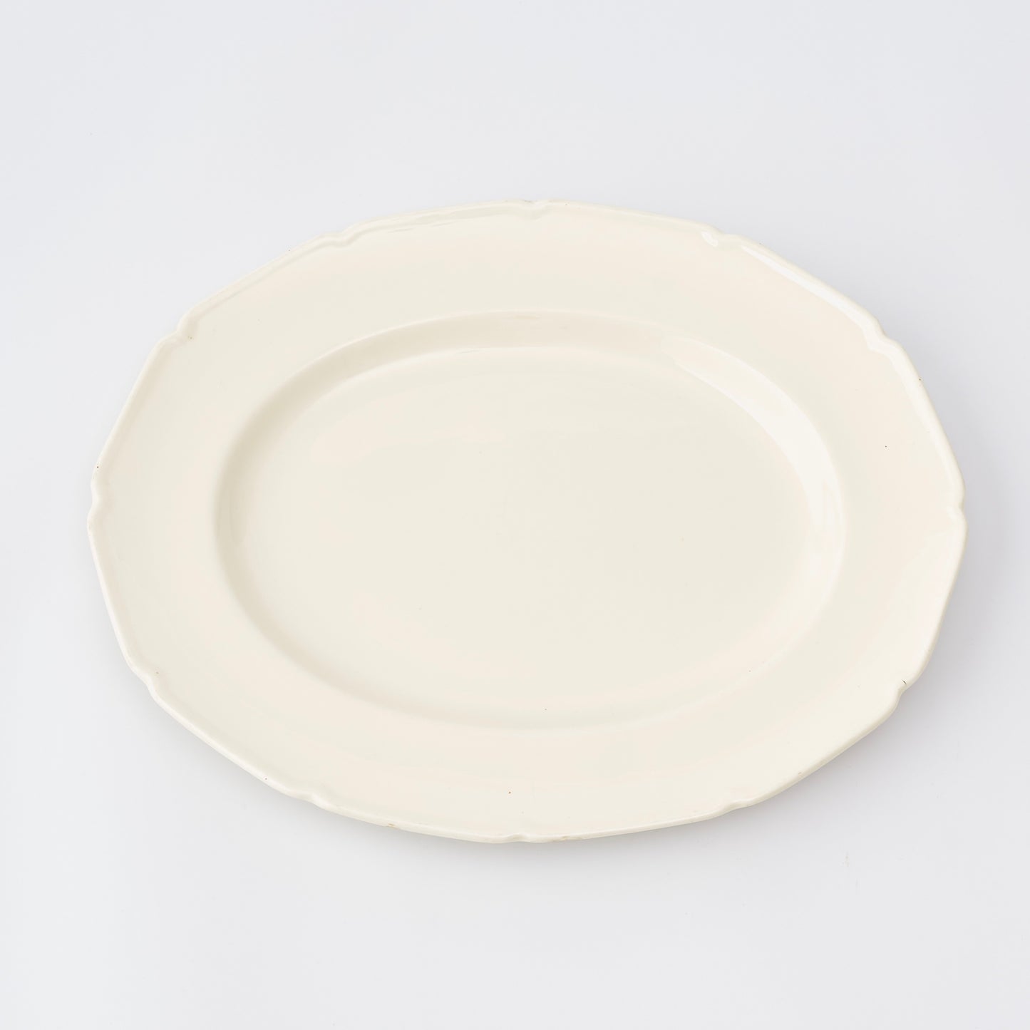 Vintage cream coloured serving platter