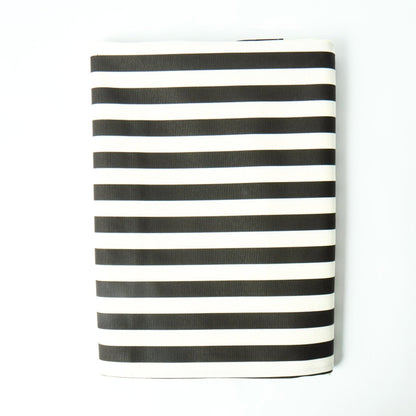 Black and White Stripe Tablecloth