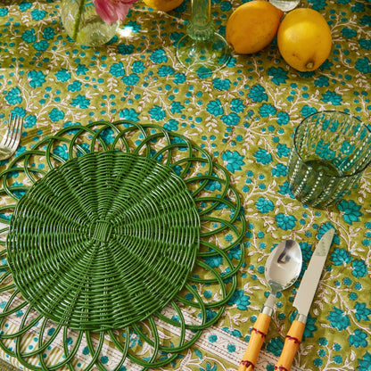 Meadow Green Tablecloth