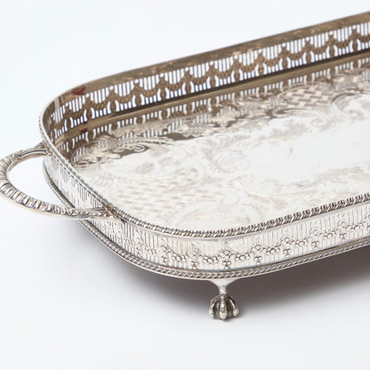 Silver plated Tray