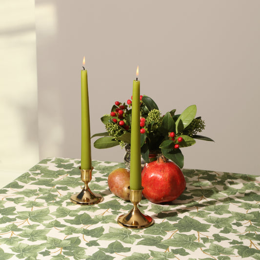 Apple Green Candles (set of 8)
