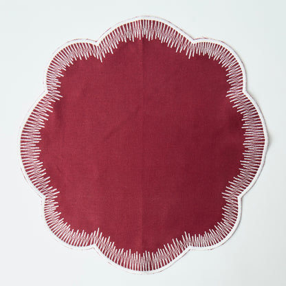 Maroon Harry Placemat  (Set of 4)