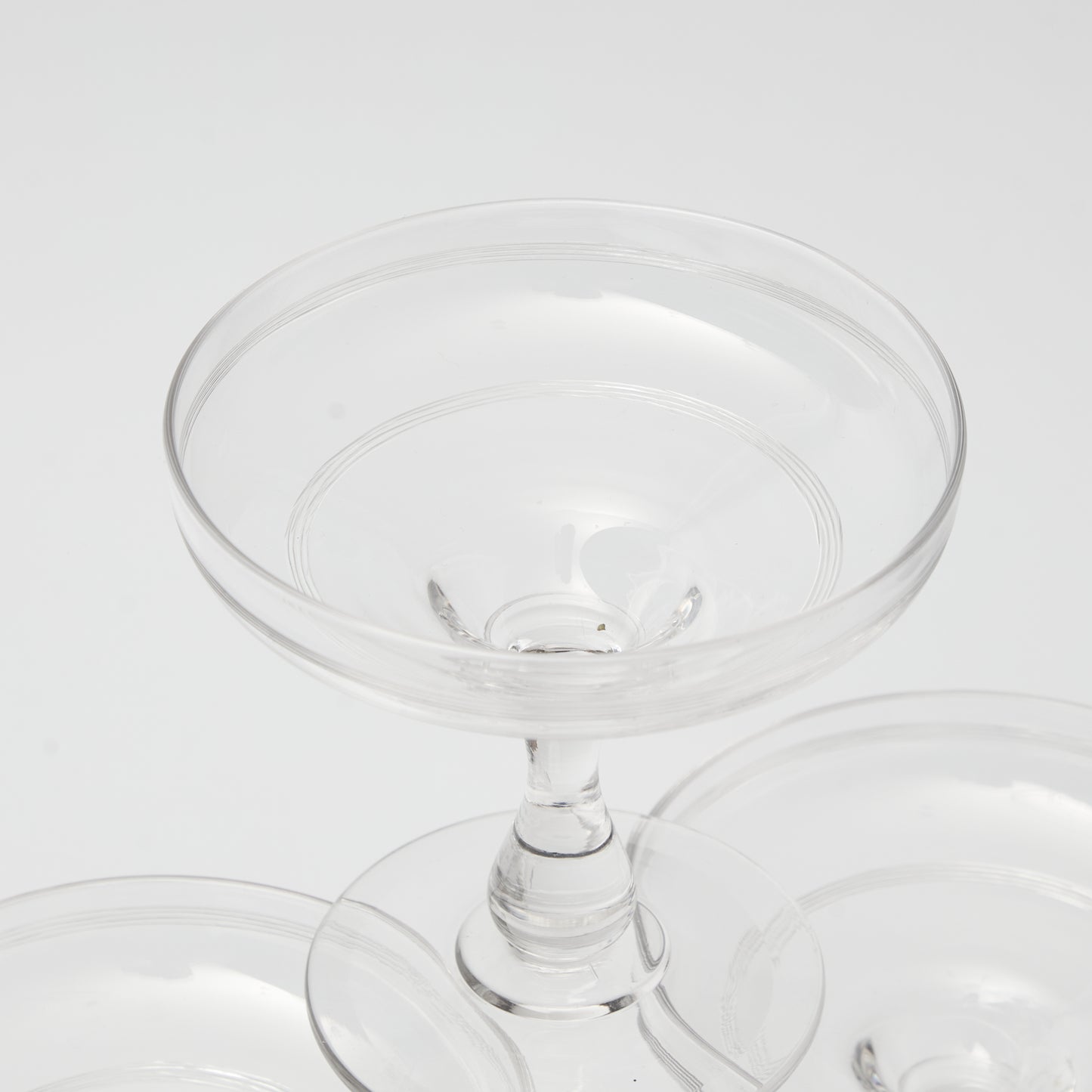 10 Vintage Champagne Coupes