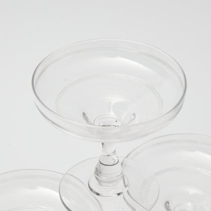 10 Vintage Champagne Coupes