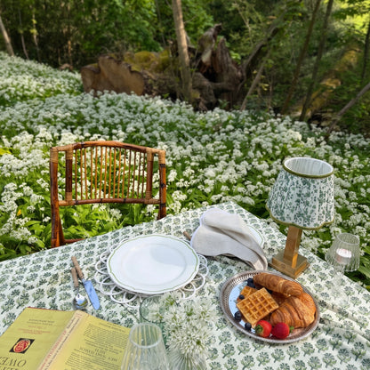 Green Somerset Tablecloth