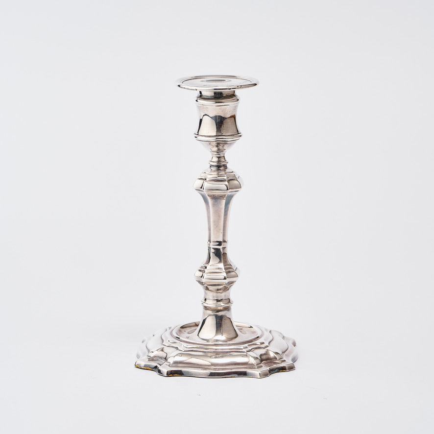 Single Silver-plated Candlestick